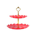 Axyaa Cake Candy Stand Round Wedding Party Display Tray
