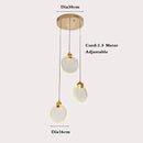 Axyaa Gold Finish Crystal Pendant Light: Modern LED Chandelier for Kitchen Dining Room