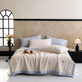 Axyaa Cotton Bubble Double-Layer Yarn Summer Quilt Set