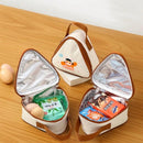 Axyaa Triangle Insulated Lunch Box Bag - Kids Food Thermal Picnic Cooler Bag
