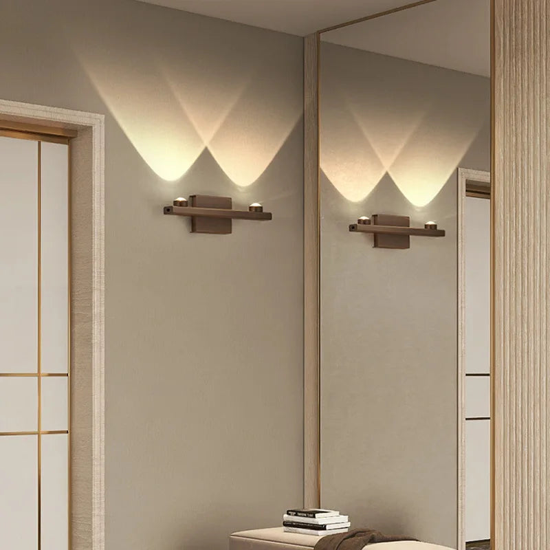 Axya LED Wall Light: Modern Bathroom Mirror Lamp for Living Room, Bedroom, Study