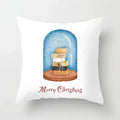 Axyaa Christmas Home Pillowcases Printed Bed Decoration Cushion Covers