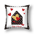 Axyaa Nordic Love Pillowcase 45x45cm - Home Decorative Throw Pillow Cover