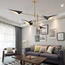 Axyaa Modern Iron Ceiling Hanging Lamps LED Chandelier for Home Decor