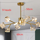 Axyaa Modern Ceiling Chandelier for Dining Room Living Room Pendant Light Fixture