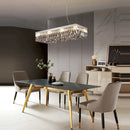 Axyaa Modern Luxury Crystal Chandelier for Living Room