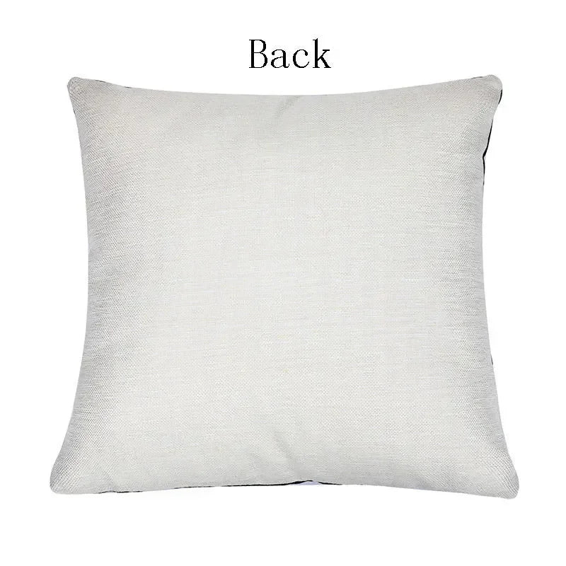 Butterfly Cotton Linen Throw Pillow Cover for Home & Car Decor - Axyaa