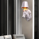 Axyaa Horsehead Wall Lamp - Nordic Creative Animal Decor Lighting