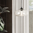 Axya Nordic Glass Chandelier: Modern Pendant Light for Home Decor