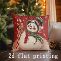 Joy Pattern Decorative Pillow Cover for Sofa, Bedroom, Car by Axyaa