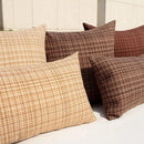 Axyaa Waterproof Outdoor Pillow Covers 45x45cm Khaki - Set of 2