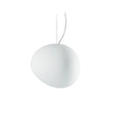 Axyaa Nordic Cobblestone Glass LED Pendant Lights for Home, Hotel, and Loft