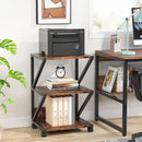 Axyaa Industrial 3-Tier Printer Cart with Wheels