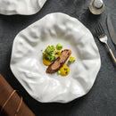 Axyaa High-Grade White Special-Shaped Creative Fruit Bowl | Hotel Tableware