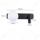Axyaa Adjustable LED Reading Wall Lamp with Switch - Bedroom Bedside Lighting