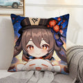 Axyaa Decorative Pillow Covers for Sofa Cushions - Genshin Impact Inspired Home Decor