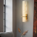 Axyaa Marble Wall Lamp Copper Sconce for Living Room, Bedroom, Dining Room