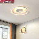 Axyaa LED Round Bedroom Ceiling Light for Modern Minimalist Home Decor