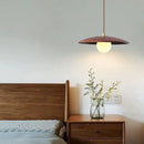 Axyaa Wooden Farmhouse Chandelier Table Lamp, Modern Bedroom Bedside Lighting