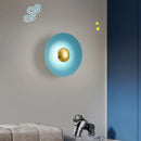 Axyaa Nordic Circle LED Sconce Wall Lamp for Indoor Lighting