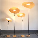 Axyaa Bamboo Lotus Leaf Floor Lamp Zen Spirit Lighting