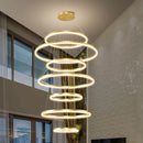 Axyaa Luxury Crystal Chandelier Pendant Light for Living Room and Bedroom