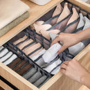 Axyaa Underwear Sock Jeans Bra Organizer Drawer Box Divider Storage Grids Mesh