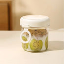 Axyaa Portable Salad Cup with Spoon: Fitness Food Container for Breakfast and Oats
