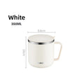 Axyaa Double Layer Insulated Stainless Steel Cup with Handle for Office and Home