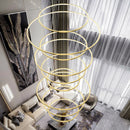 Axyaa Modern Light Luxury Pendant Lights for Staircase and Living Room decor