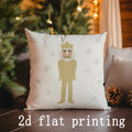 Christmas Patterned Pillowcase for Sofa Bedroom Car by Axyaa