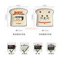 Axyaa Cat Toast Bread Plate Cake Bone Household Rice Supplementary Food Plate