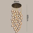 Axyaa LED Pendant Light for Modern Home Decor and Staircase Chandeliers