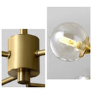 Axyaa Glass Chandelier - Modern Nordic Living Room Lighting Fixture
