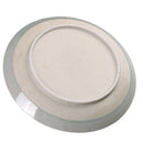 Axyaa 8-Inch Ceramic Plate, Retro Handmade Underglaze Color Tableware for Snacks and Sushi