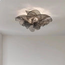 Axyaa Nordic Flower Petal Acrylic LED Ceiling Chandelier - Art Decor Indoor Lighting