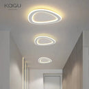 Axyaa Round LED Ceiling Lamp 25cm Creative Kitchen Light Square Home Indoor