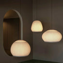 Axyaa Modern Spanish Designer Knit Fabric Cocoon Pendant Lamp