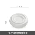 Axyaa Round Dim Sum Plate for High-end Dining Experience