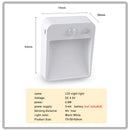 Axyaa Motion Sensor LED Night Light - Always on/Auto Modes