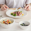 Axya Nordic Pearl Ceramic Tableware Set for Kitchen