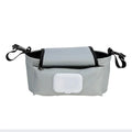 Axyaa Stroller Hanging Bag with Wipes Storage Box & Diaper Organizer