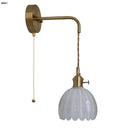 Axyaa Adjustable LED Wall Lamp Glass Wall Light Fixture