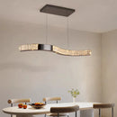 Axyaa LED Crystal Chandelier Ceiling Lamp for Indoor Living Room Lighting