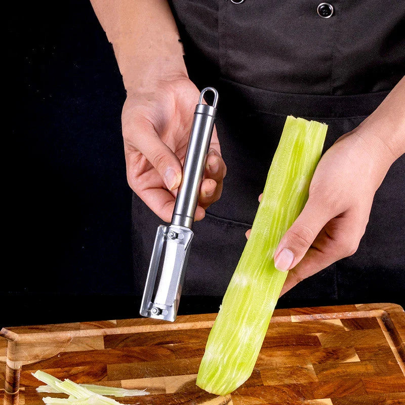 Axyaa Stainless Steel Vegetable Peeler with Adjustable Blade
