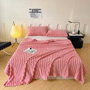 Axyaa Cozy Flannel Fleece Blanket, Luxurious Sofa Bed Cover, Soft & Warm Home Travel Essential