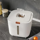 Axyaa Rice Bucket with Lid: Sealed Moisture-proof Canister for Noodles 5-10 KG