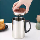 Axyaa Stainless Steel Thermal Coffee Mug with Handle and Lid