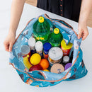 Axyaa Foldable Reusable Shopping Grocery Bag Eco-Friendly Beach Storage Tote - Fashion Print