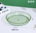 Axyaa Round Fruit Tray Tea Table Cake Tray for High Grade Dried Fruits